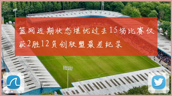 篮网近期状态堪忧过去15场比赛仅获2胜12负创联盟最差纪录